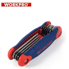 Bộ lục giác đầu bi 8 chi tiết WORKPRO W022004