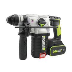 Máy khoan bê tông pin 20V, 2.2J Worx WU388.15.2B (1 pin 5Ah + 1 sạc 2Ah)