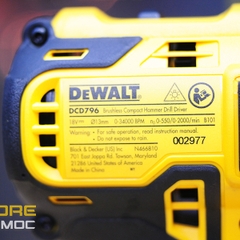 Máy khoan pin 20V Dewalt DCD796M2 (2 pin 4ampe)