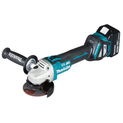 Máy mài góc dùng pin (125mm/công tắc bóp/x-lock/bl)(18v) Makita DGA519RTJ