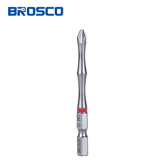 [Bán lẻ] Mũi vít bake PH2 x 75mm bằng thép S2 Brosco BRBPH2DT075