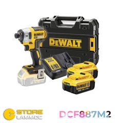 Máy Vặn Vít Pin Dewalt DCF887M2 | Không Chổi Than 18V - 4.0Ah Bảo Hành 3 Năm