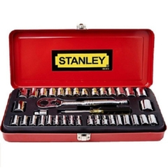 Bộ khẩu 1/4'' & 3/8'' 37 chi tiết Stanley 89-518-1