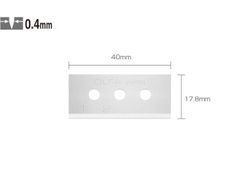 Hộp lưỡi dao OLFA SKB-10/10B ( 40 x 17,8 x 0,4 mm)