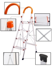 Thang ghế 150kg 6 bậc 145cm DIY TLN-06