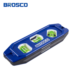 Thước thủy mini bằng nhựa có từ kích thước 150mm Brosco BR531150
