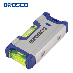 Thước thủy mini nhôm đúc có từ kích thước 110mm Brosco BR534110