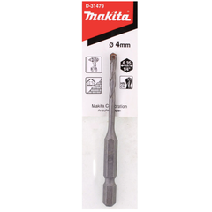 Mũi khoan bê tông chuôi lục giác  6.35mm ( 4mm*80mm) Makita D-31479