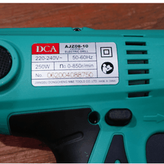 Máy khoan, bắt vít điện 10mm, 250W DCA AJZ08-10