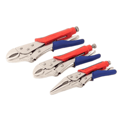 Bộ 3 kìm bấm chết  cán phủ cao su WORKPRO W001308