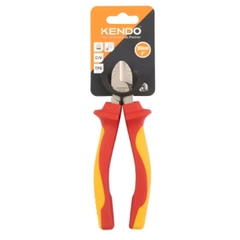 Kìm cắt cách điện 1000v VDE bằng thép Cr-V kích thước 160mm Kendo 11011
