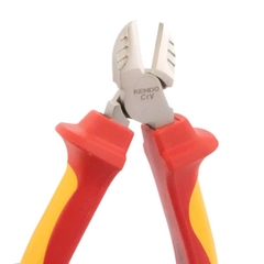 Kìm cắt cách điện 1000v VDE bằng thép Cr-V kích thước 160mm Kendo 11011
