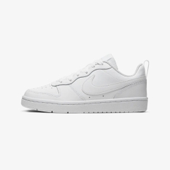 NIKE COURT BOROUGH ALL WHITE [BQ5448 100]