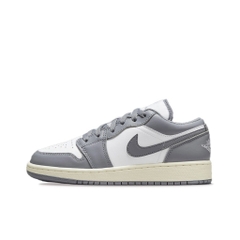 AIR JORDAN 1 LOW VINTAGE GREY (GS) [553560 053]