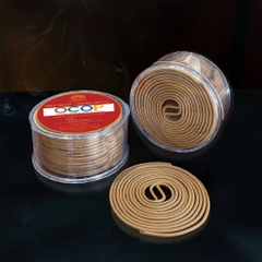 Nhang Khoanh Trầm Hương Sạch Xưởng Mộc Việt - Hộp 48 Khoanh