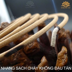 Nhang Khoanh Trầm Hương Sạch Xưởng Mộc Việt - Hộp 48 Khoanh