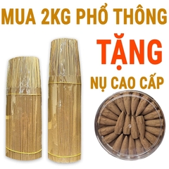 Hộp 1KG Nhang Cây Trầm Hương Sạch Chuẩn OCOP - Loại Phổ Thông