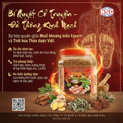 Muối Khoáng Thảo Dược Ngâm Chân Royal Lưu Thông Tuần Hoàn Máu 500gr