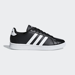 Giày Adidas Nam Grand Court đen F36393