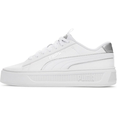 Giày puma chính hãng Smash Platform V3 Pop Up Metallics ‘White’ 392504-02