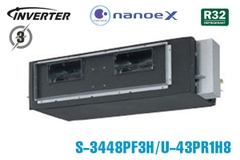 Điều hòa âm trần nối ống gió Panasonic 43000BTU 3 Pha S-3448PF3H/U-43PR1H8