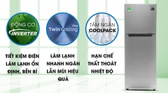 Tủ lạnh Samsung Inverter 299 lít RT29K5012S8/SV