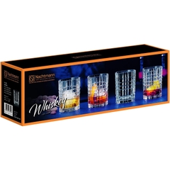 Bộ 4 cốc thủy tinh Whisky Nachtmann Square 101050 [Hàng Đức]