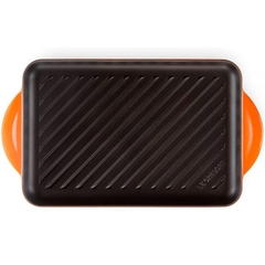 Chảo nướng chữ nhật Le Creuset 32x22cm Orange [Made in France]