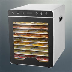 Máy Sấy Thực Phẩm Gia Đình 10 Khay SS-10D