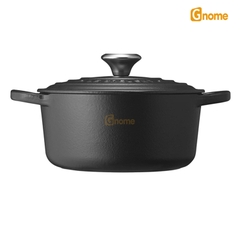 Nồi gang Le Creuset Brater Rund Evo Schwarz Matt 18cm [Hàng Đức]