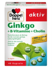 Thuốc bổ não Doppelherz Aktiv Ginkgo [Hàng Đức]