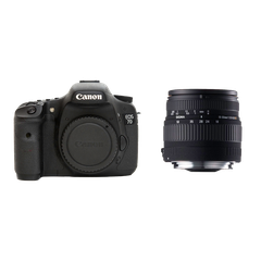 Combo Canon 7D + Sigma 18-50mm