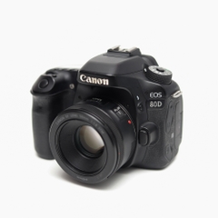 Bộ Máy Ảnh Canon EOS 80D + Lens EF 50mm f/1.8 STM Đã Qua Sử Dụng - Máy Ảnh Cũ Hà Nội