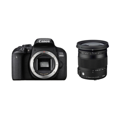 Combo Canon 800D+ Sigma 17-70mm f2.8-4 quay chụp đa dụng