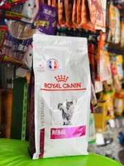 THỨC ĂN HẠT MÈO ROYALCANIN RENAL 2KG (HẠT TRỊ THẬN MÈO)