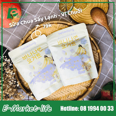 Sữa chua khô hoa quả sấy lạnh Bebedang - Vị Chuối