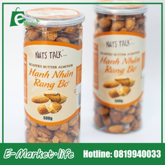 Hạnh nhân rang bơ Nutstalk 500 g