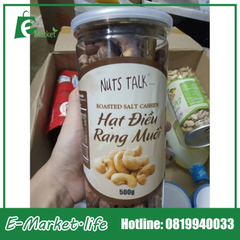 HẠT ĐIỀU VỎ LỤA HŨ NUTSTALK 500G