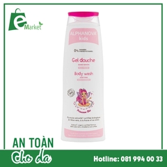 SỮA TẮM TẠO BỌT HỮU CƠ CHO BÉ GÁI ALPHANOVA 250ML