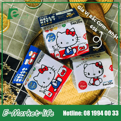 Gia vị rắc cơm Hello Kitty Nhật 20 gói nhỏ 9 tháng