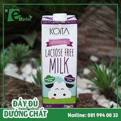 SỮA BÒ LACTOSE FREE KOITA (1L)