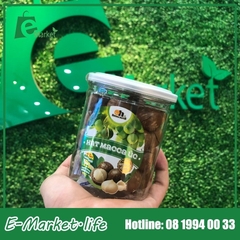 Hạt macca Úc nứt vỏhộp nhựa Smilenuts 215 g