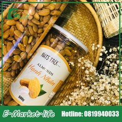 HẠNH NHÂN NGUYÊN VỊ HŨ NUTSTALK 500G