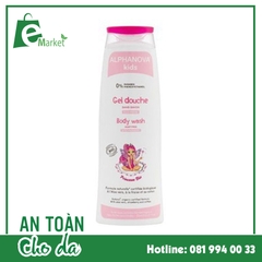 Sữa tắm hữu cơ cho bé gái Alphanova 250ml