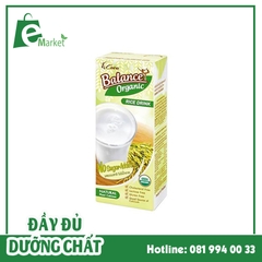 Sữa gạo hữu cơ không đường 4Care Balance Organic 180ml