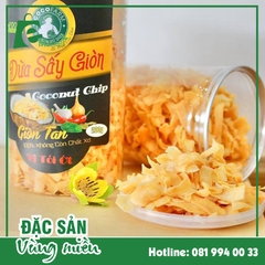 DỪA SẤY GIÒN CAO CẤP VỊ TỎI ỚT