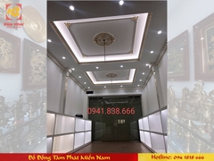 Dát vàng 9999 cao cấp nội thất phào chỉ, hoa văn thạch cao.