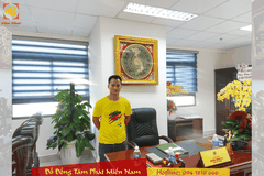 Tranh trống đồng Bản đồ Việt Nam khung gỗ mạ vàng - Cửa hàng đồ đồng giá sản xuất