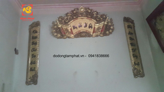 Cuốn thư câu đối Uống Nước Nhớ Nguồn