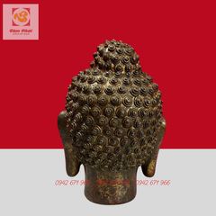 Tượng đầu phật bằng đồng - đầu tượng phật Thích Ca bằng đồng